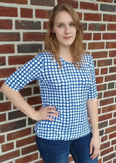 Maja Women’s Jersey Shirt – Basic Tee with 4 Sleeves EU 34–50 / US 4–20