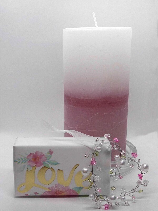 Tisch-Deko Geburtstags-Deko Perlen-Herzen &amp; Serviettenringe