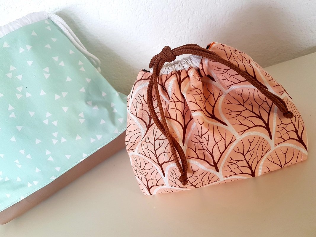 DIY Nähanleitung Kinchakubeutel in 2 Größen
