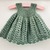 Crochet pattern baby dress Madeline
