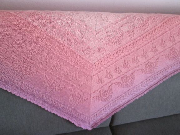 " Träumender Engel " romantisches Dreiecks - TUCH - Bild 2