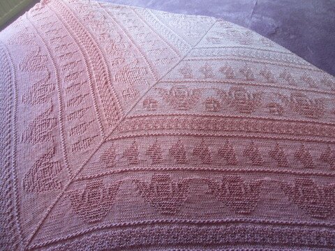 " Träumender Engel " romantisches Dreiecks - TUCH