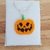 Schmuckanhänger Halloween Kürbis