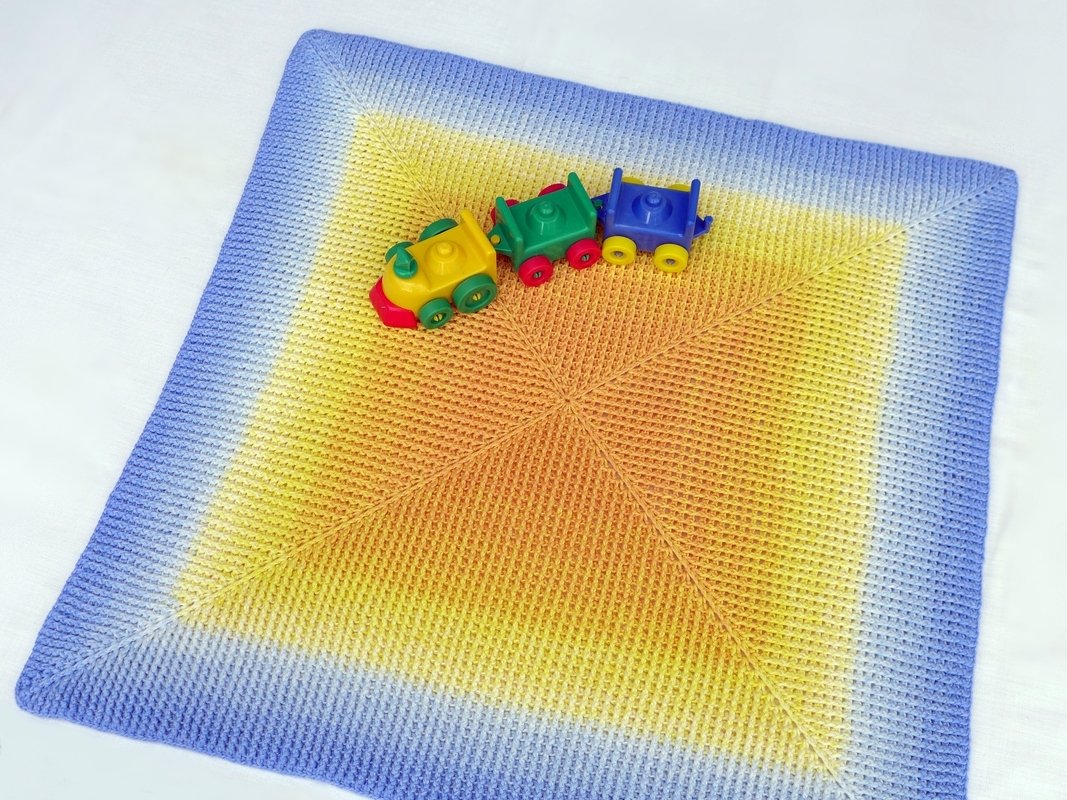 Häkelanleitung "Endlos-Decke" - Anfängertauglich