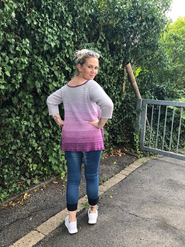 Häkelanleitung Jacke "Yasmine" - alle Größen - Bild 4