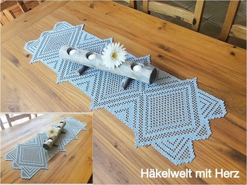 Häkeln / Tischläufer "Endless Style"