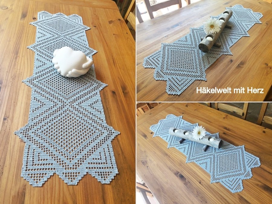Häkeln / Tischläufer "Endless Style" - Bild 2