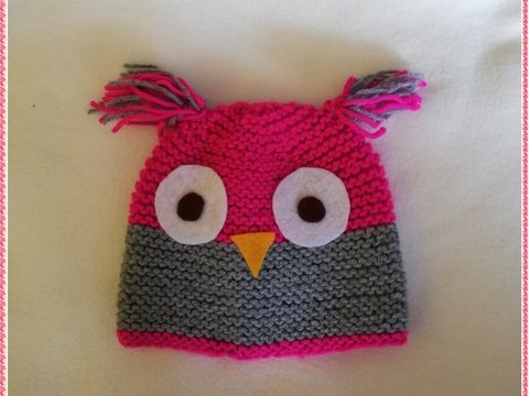 Strickanleitung Babymütze bis 6 Monate- mit Tabelle für alle Größen