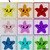 Häkelmuster * Supercute StarS * Grafik für C2C Decke