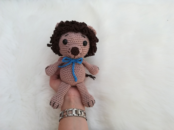 Crochet Pattern Leo the Lion, Amigurumi, crochet Lion