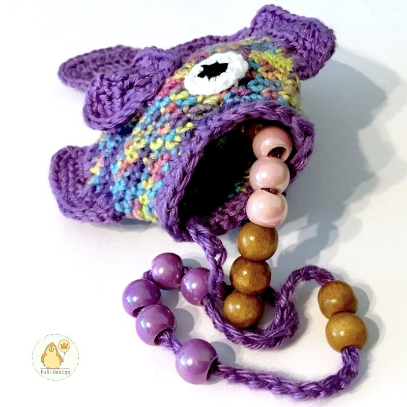 Rechenkette Fisch Theo, Häkelanleitung - Bild 2