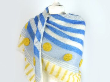 Tuch MATROSENLIEBE, Strickanleitung