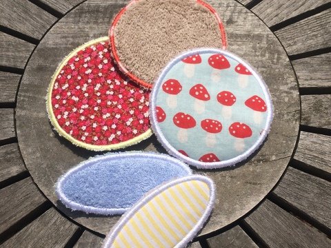 WaschPad rund & oval Stickdatei ITH 10x10 cm