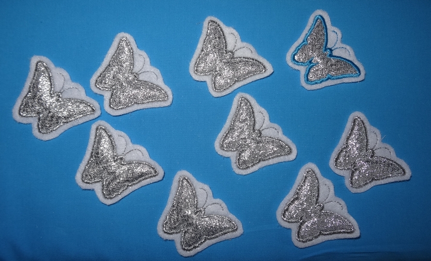 einfacher Schmetterling Stickdatei zum PROBIERPREIS