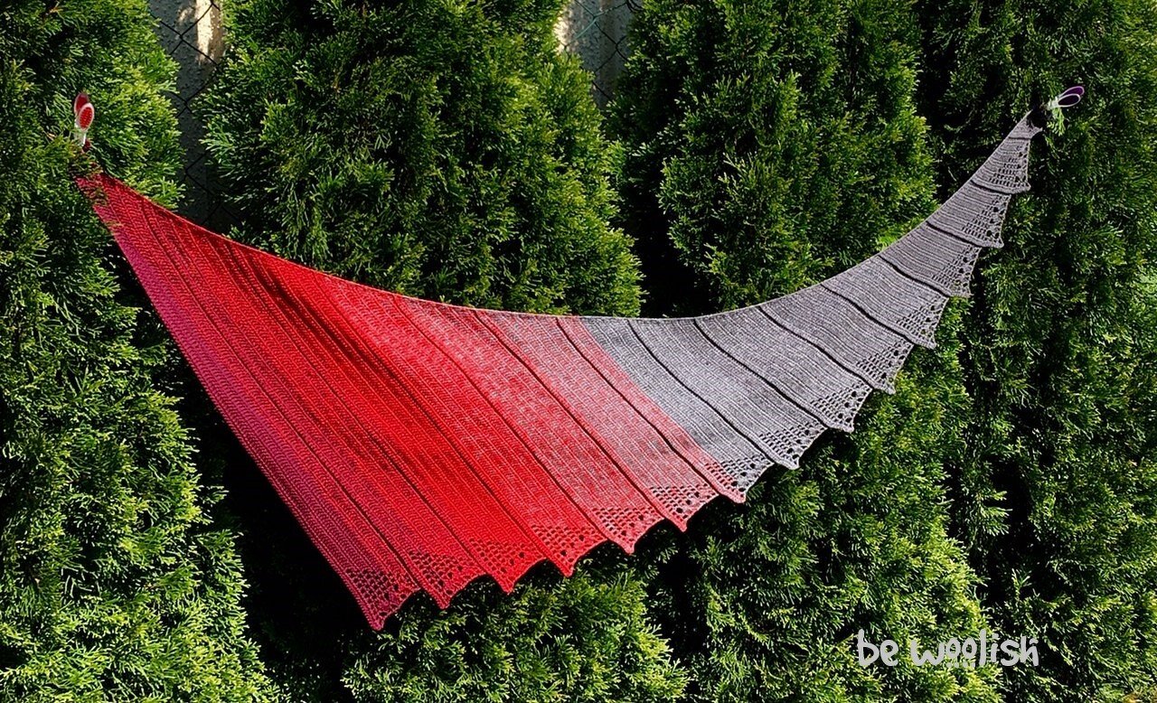 Drachentuch Dämmerung - Häkelanleitung - Bild 2