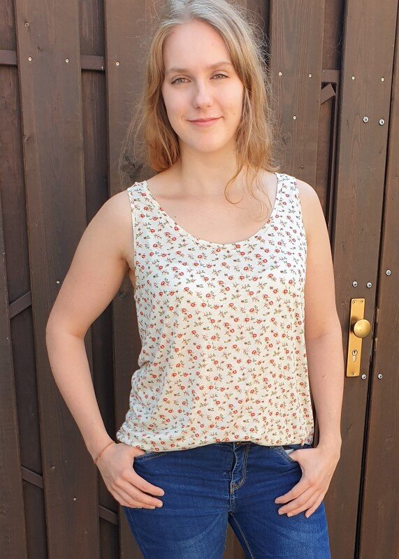 Mila – Jersey-Top für den Sommer, luftig & locker, BU 80-116, A4+A0 - Bild 4