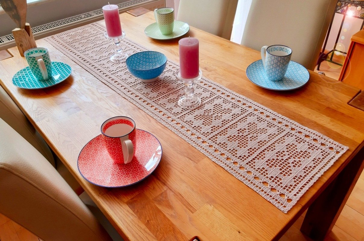 Herzige Tischsets/Tischband "Sunaline" - Bild 4