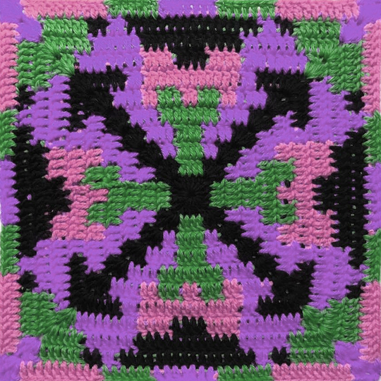 Grannyfliese  "DADA"