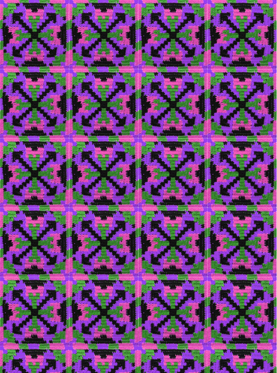 Grannyfliese  "DADA"