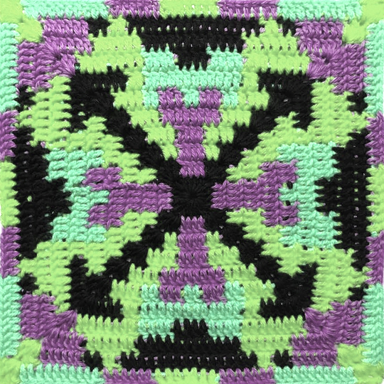 Grannyfliese  "DADA"