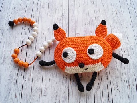 Der schlaue Fuchs: Rechenkette mit Etui