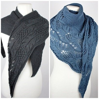 Sparset Strickanleitung für 2 Tücher