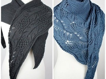 Sparset Strickanleitung für 2 Tücher