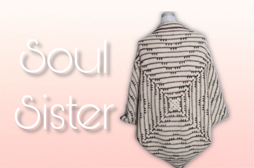 Soul Sister - Baby blanket or shrug