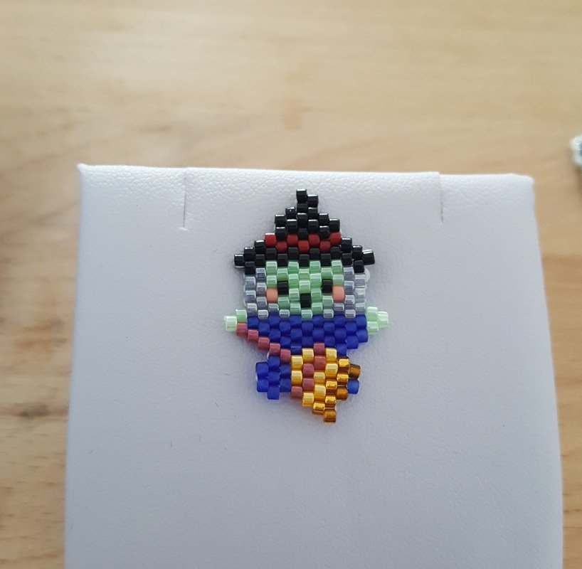 Schmuckanhänger kleine Hexe / Charm / Ohrring