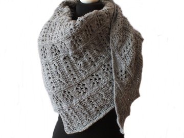 Strickanleitung Drachenschwanz Drasukatu Zopfimitat