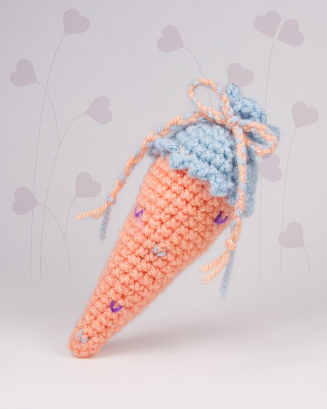 Schultüte / Zuckertüte • LuckyTwins • Häkelanleitung PDF