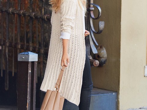 Strickanleitung Mantel Orsola