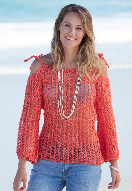 Strickanleitung Pullover Grape