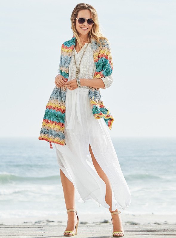 Strickanleitung Stola Mirabell