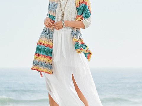 Strickanleitung Stola Mirabell