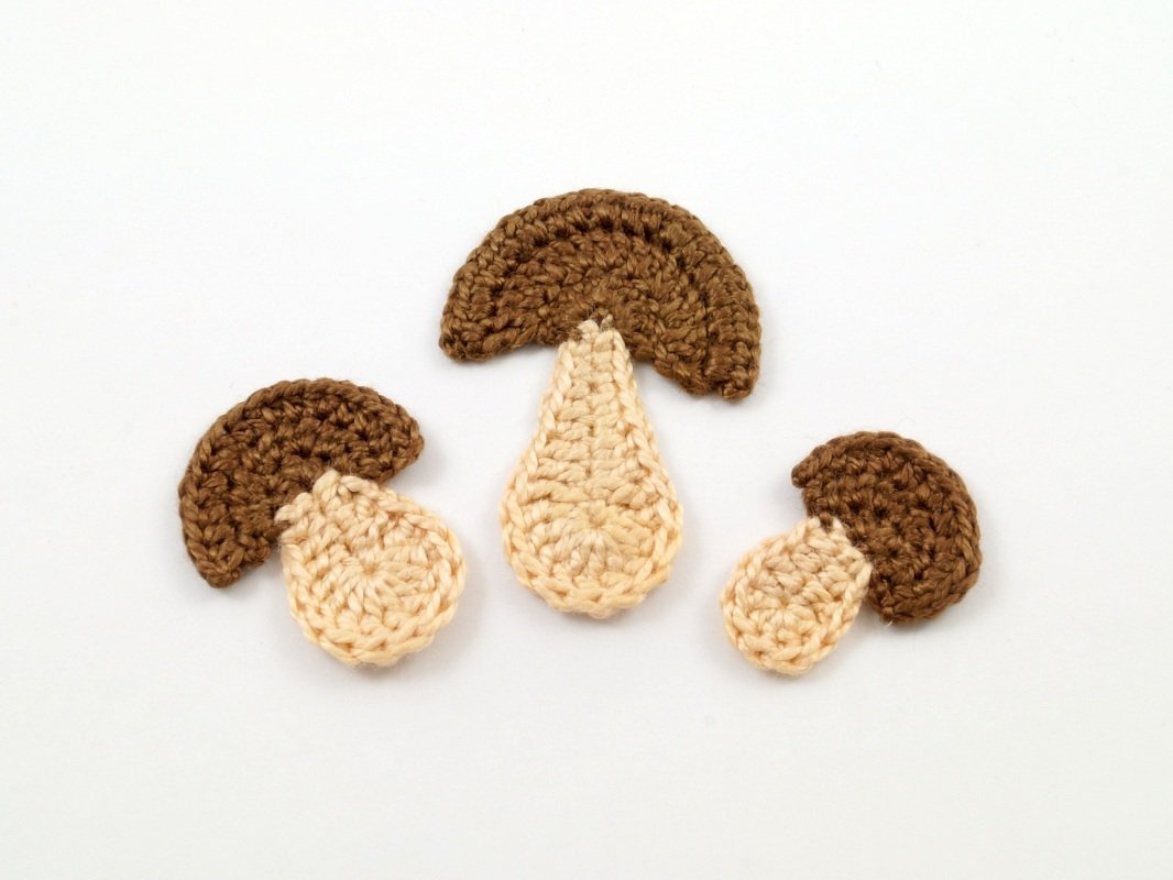 3 Steinpilze: Streudeko oder Applikation