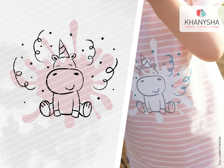 Nella Nilpferd Plotterdatei