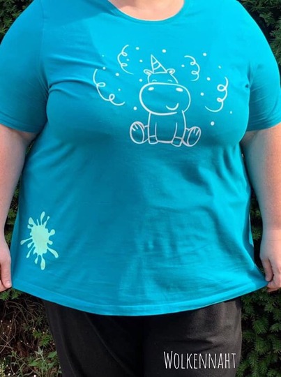 Nella Nilpferd Plotterdatei