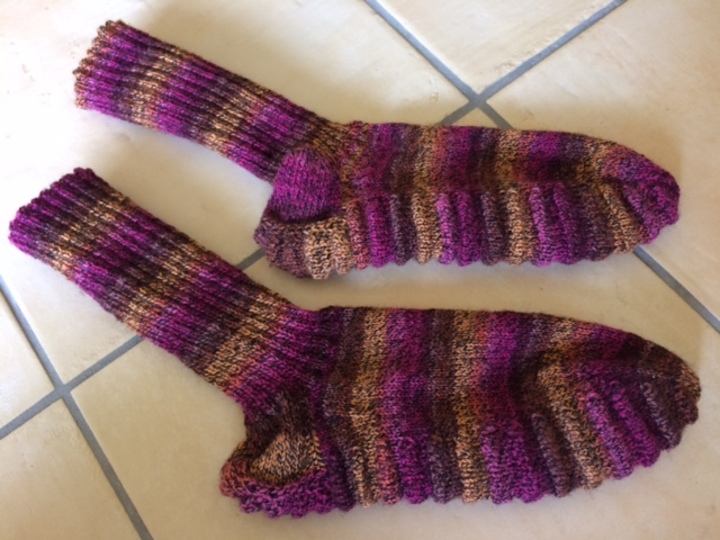 Socken mit Softsohle - wie auf Wolken schweben