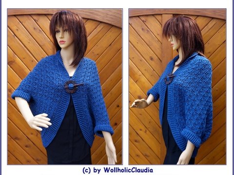 Häkelanleitung Seelenwärmer "Tanja" - Shrug - Alle Größen