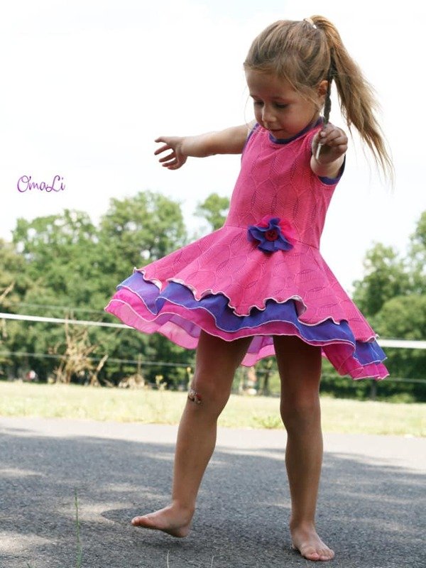 Drehkleid Marlene mit vielen Variationen Gr. 86 - 164