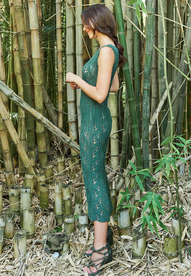 Strickanleitung Maxikleid Kassandra