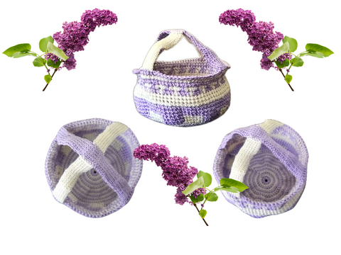 Häkelanleitung: Körbchen Kago - praktisch und dekorativ