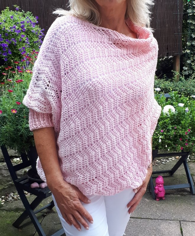 Woolypulli - Häkelpullover