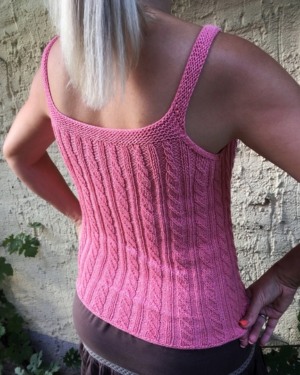 Twisted Left Top Strickanleitung in 3 verschiedenen Längen