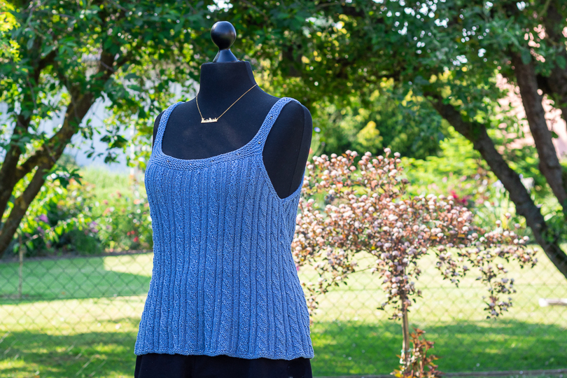 Twisted Left Top Strickanleitung in 3 verschiedenen Längen