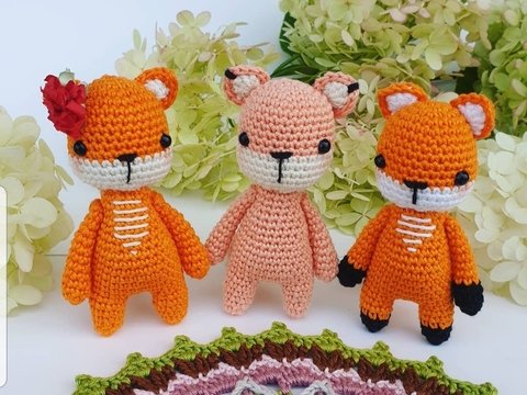 Häkelanleitung Fuchs Mila/Milan