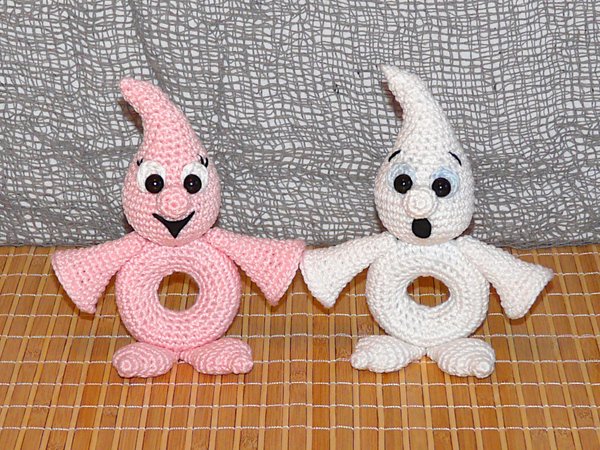 Crochet Pattern Napkin holders ghost