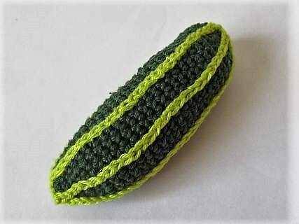 Häkelanleitung Korb mit Gemüse für den Kinder-Kaufladen