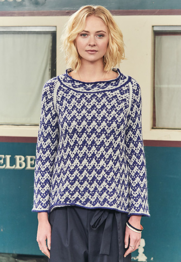 Strickanleitung Pullover Delilah